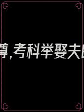 穿书女尊,考科举娶夫郎 罗贝儿